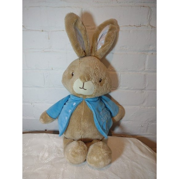 Peter Rabbit Plush Beatrix Potter Bunny 20" Blue Coat Floppy Body 2019 - Picture 1 of 7